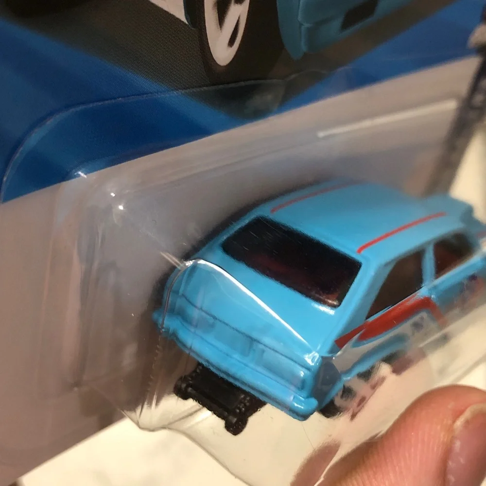 Mattel Hot Wheels Blue Drag Racer 76’ Chevette